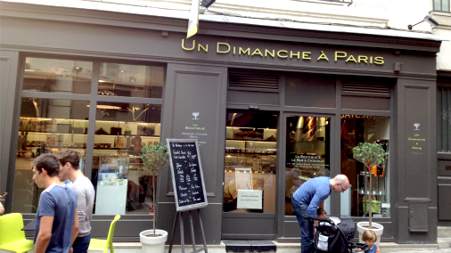Un Dimanche a Paris shopfront