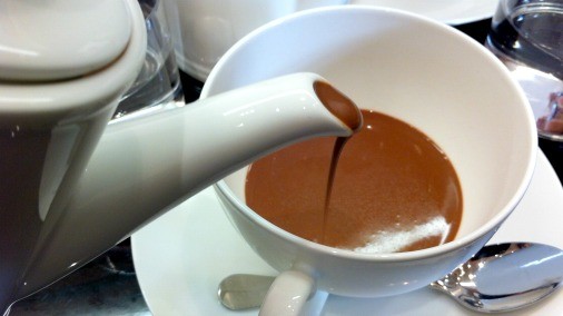 Hot Chocolate at Jacques Genin