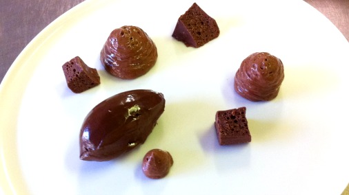 Chocolate sorbet perfection. 