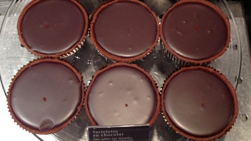 Be tempted by a chocolate tart, 