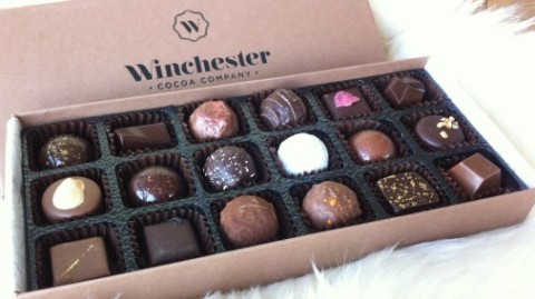 Christmas truffles get a makeover from Winchester Cocoa Company. 