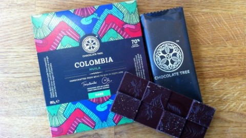 70% Dark Chocolate from Huila, Columbia