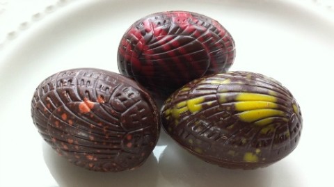 These pretty Easter eggs were fine examples of Chris's precise work. 