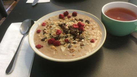 I am definitely going back for this porridge. It was delicious!